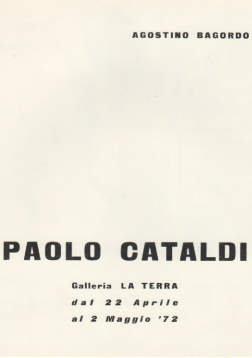 1972 – Galleria “La Terra”